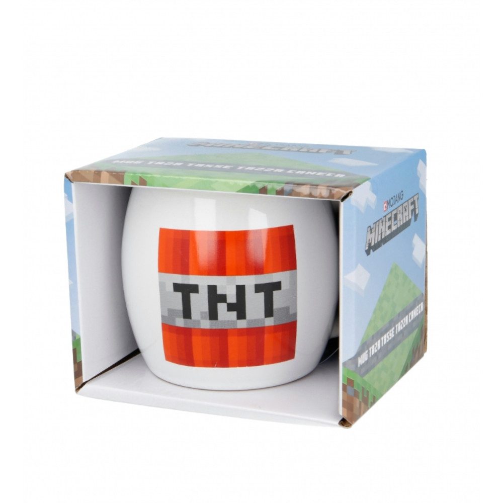 Stor Tasse Minecraft Tasse im Geschenkkarton, qKeramik
