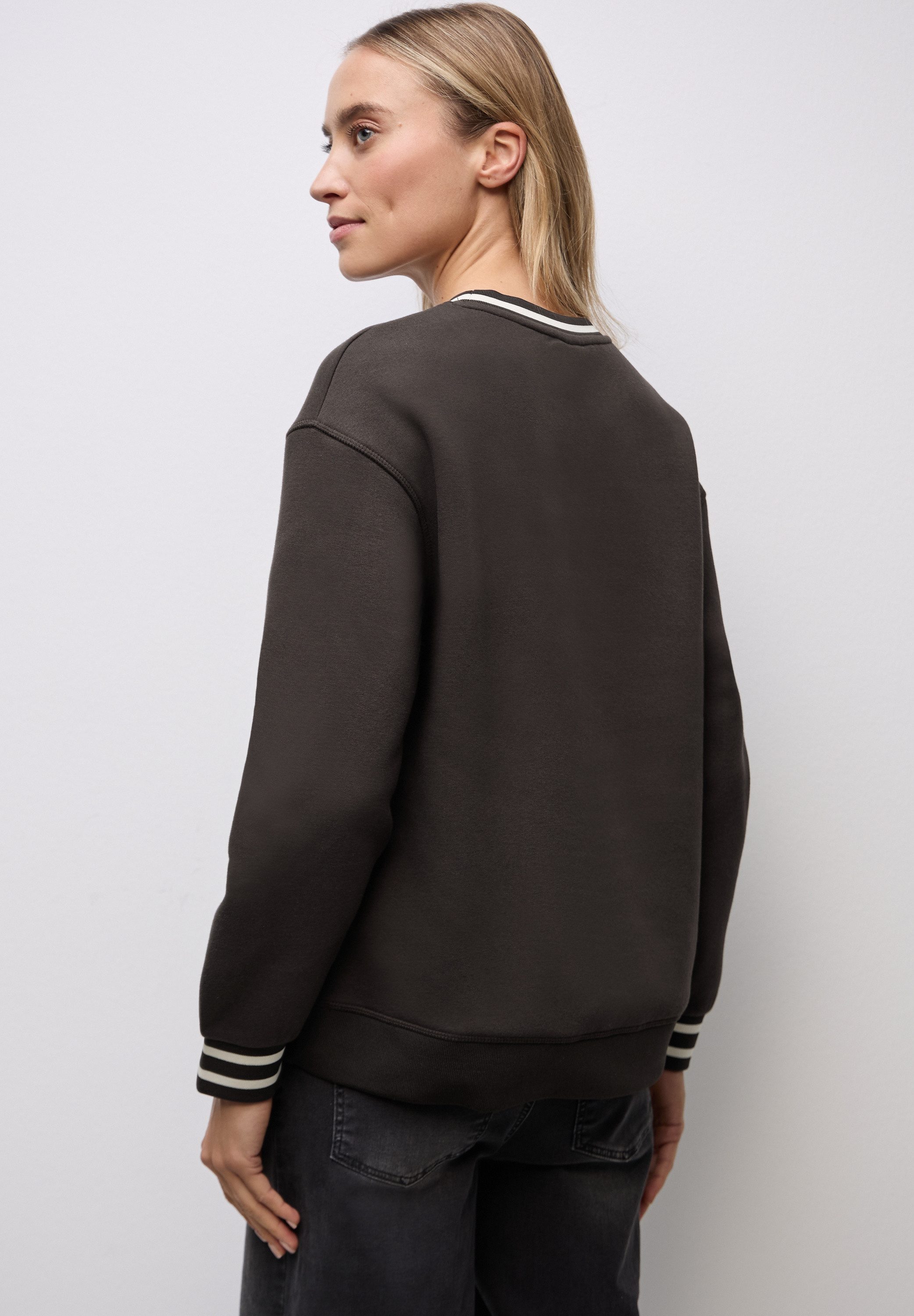 STREET ONE Sweatshirt Rundhalsausschnitt günstig online kaufen