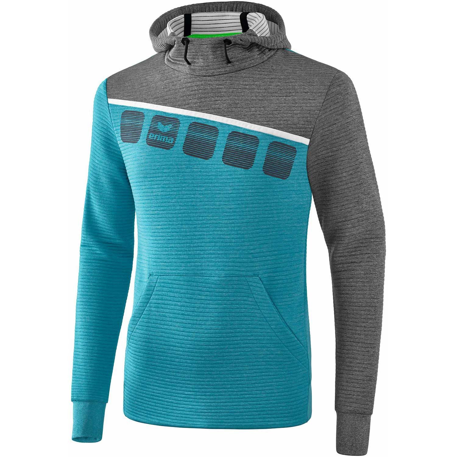 Kapuzenpullover erima Kinder Kapuzensweat 5-C