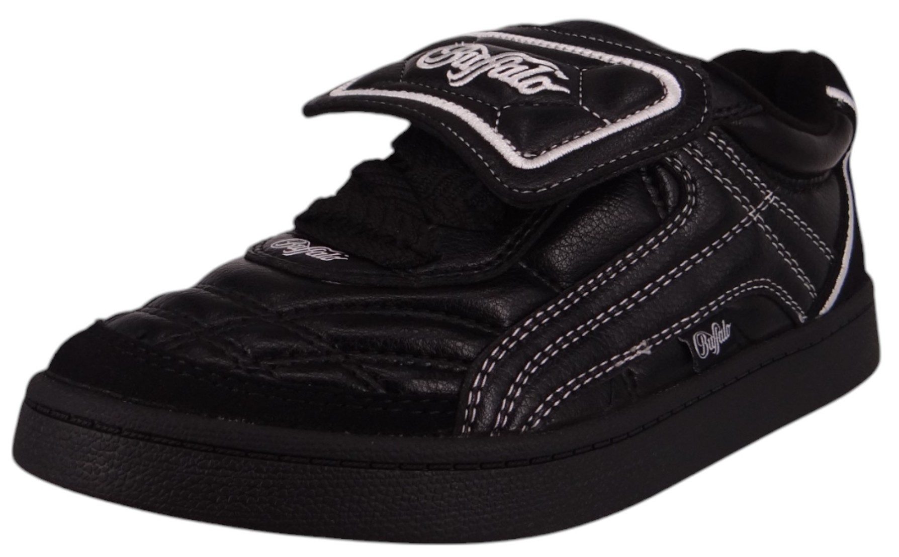 Buffalo 1636314 Liberty Soccer Low Top Black Sneaker