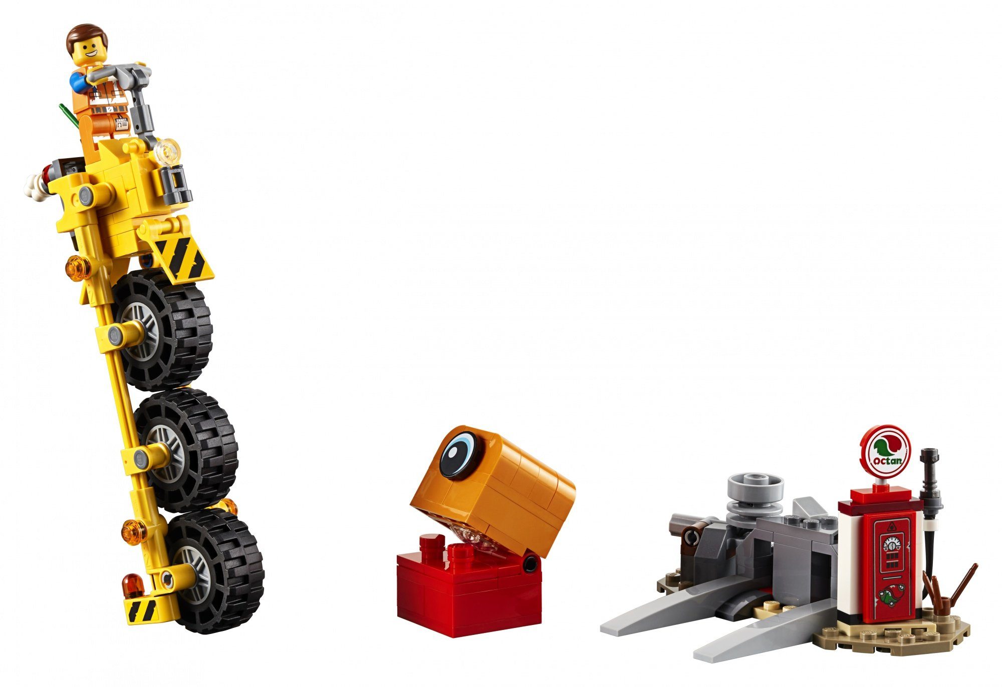 LEGO® Konstruktionsspielsteine LEGO® The LEGO® Movie 2™ - Emmets Dreirad, (Set, 174 St)