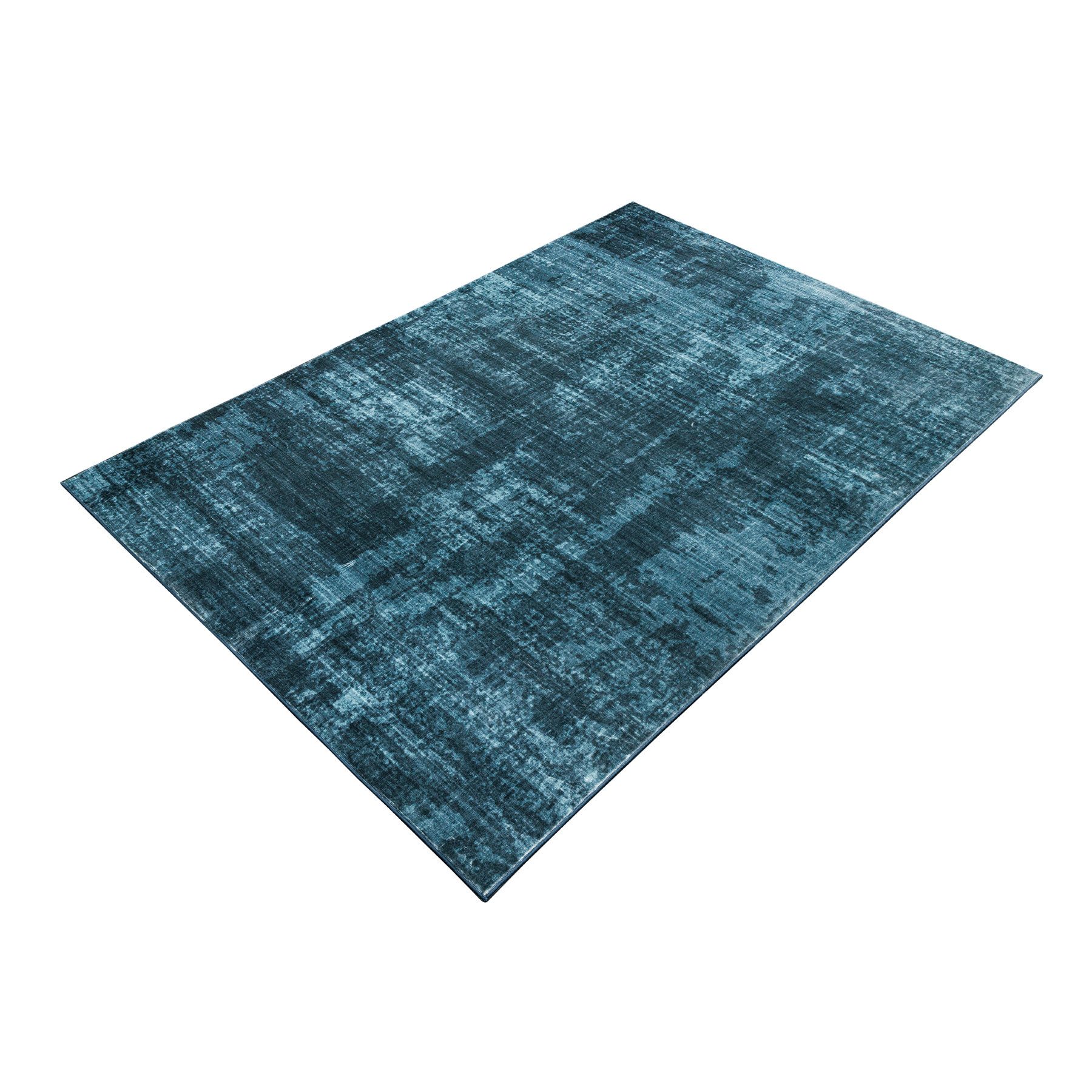 riess-ambiente Designteppich SOFT TOUCH 230x160cm blau · Indoor Kurzflor-Te günstig online kaufen