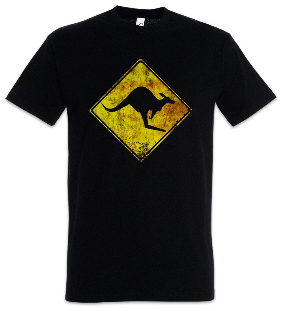 Urban Backwoods Print-Shirt Kangaroos Crossing Vintage günstig online kaufen