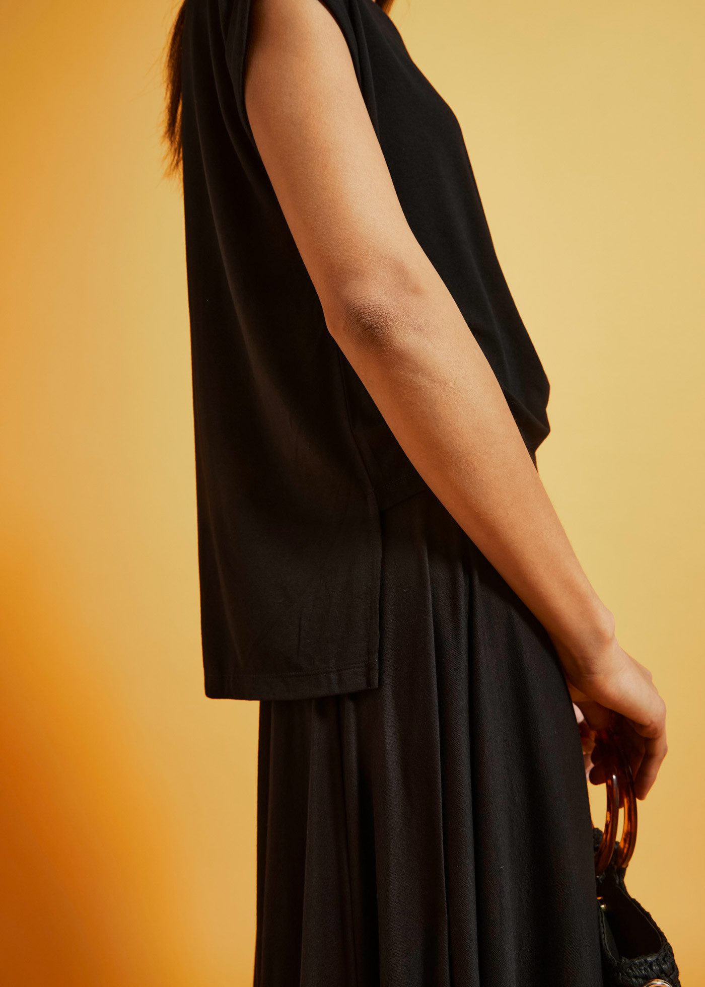 bonprix Oversize-Shirt oversize Passform, Kurzarm, für warme Tage, aus Viskose
