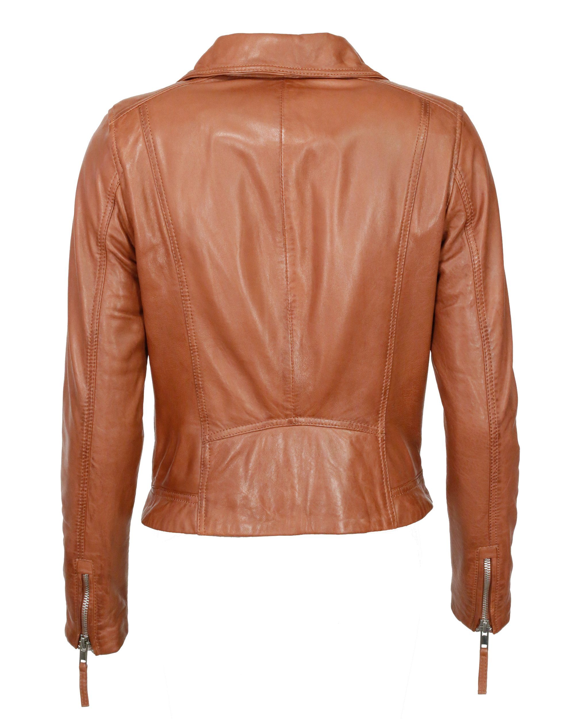 MUSTANG Lederjacke 31019198 cognac