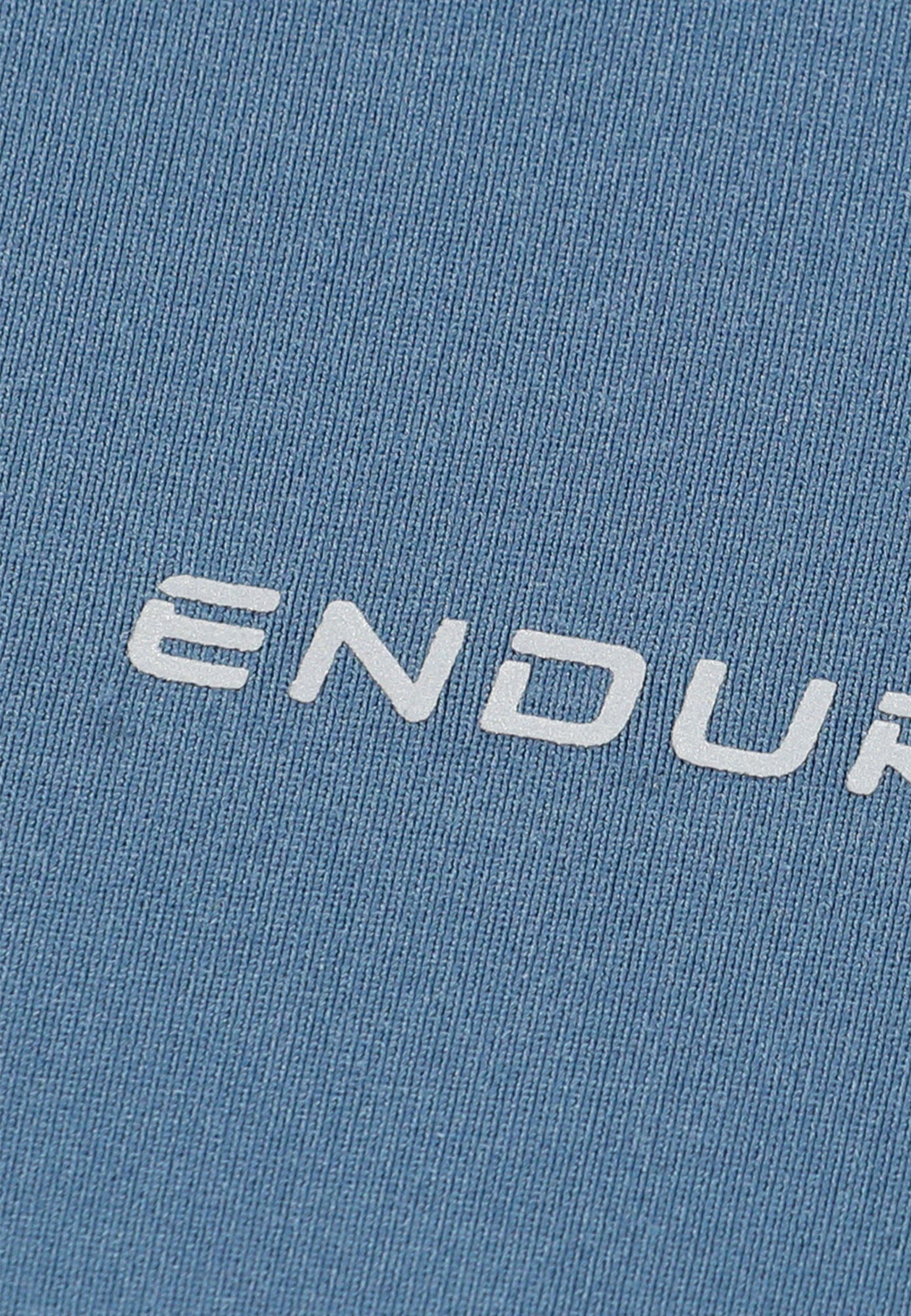 LANBARK mit hochwertiger ENDURANCE Langarmshirt (1-tlg) blau Sportausstattung
