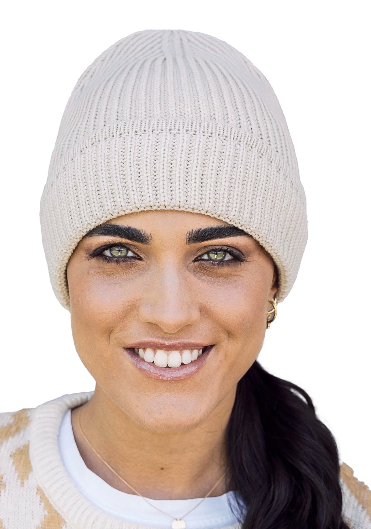 Atlantis Beanie Damen Beanie-Strickmütze / Mütze / Wintermütze Frauen Recycelter Polyester