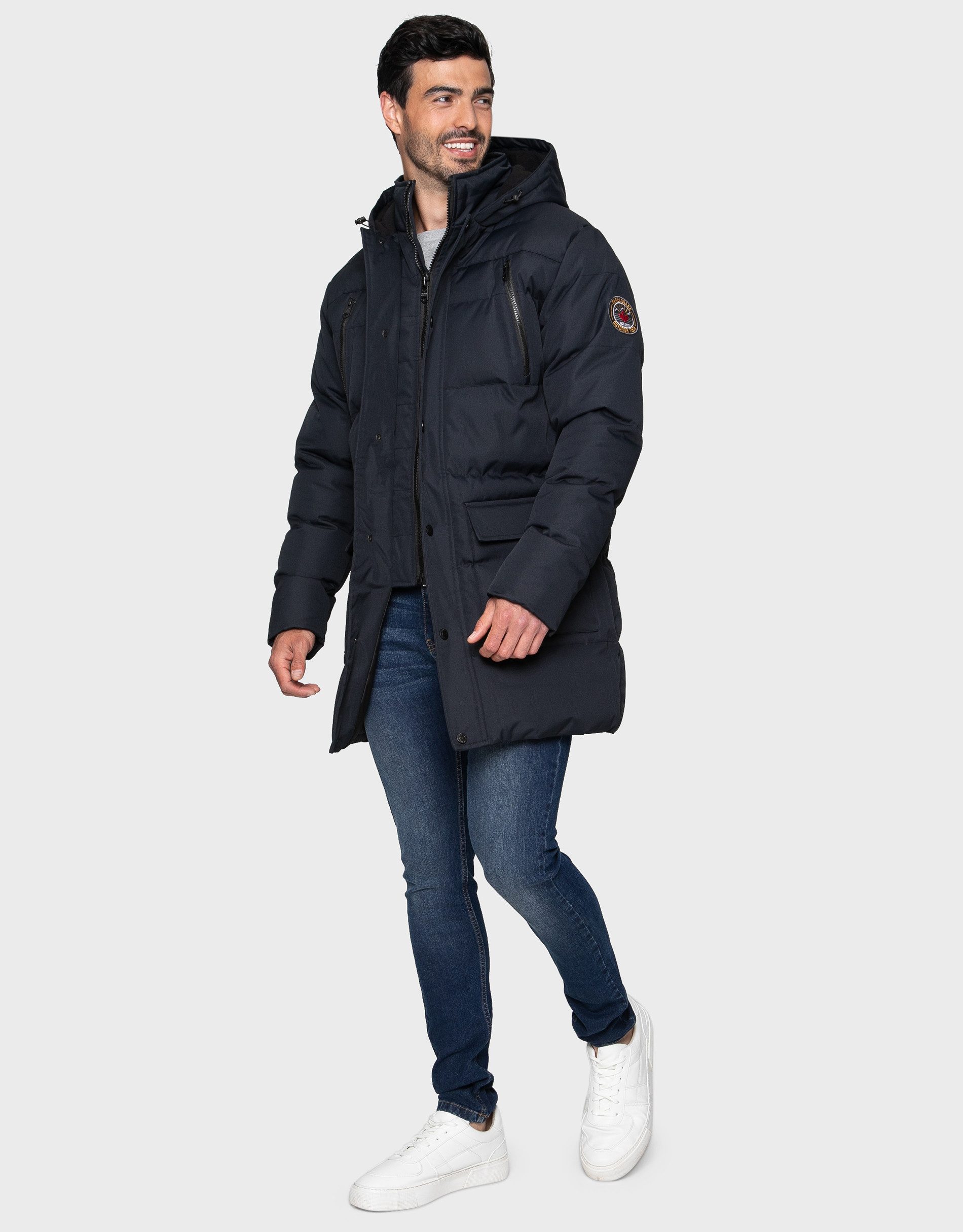 Threadbare Steppjacke THB Jacket Belle Vue (1-St) mit kuscheliger Kapuze