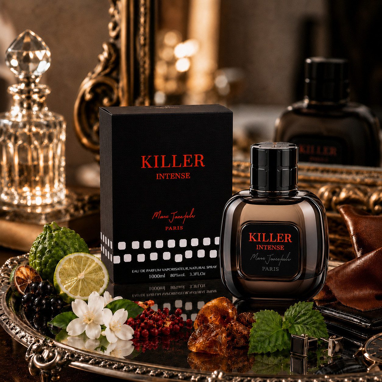 Eau de Parfum Killer Intense Luxus Herrenduft Hergestellt in Paris 100 ml