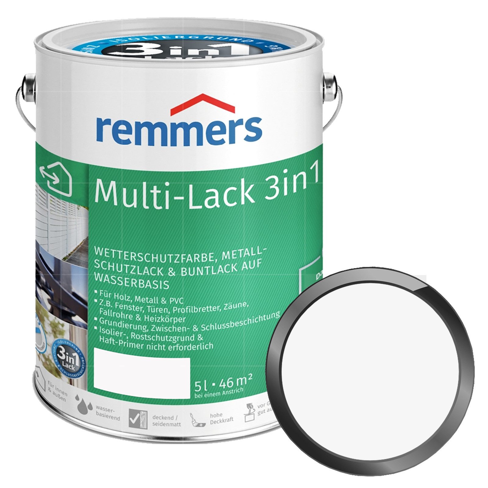 Remmers Lack MULTI-LACK 3IN1 - 5 LTR