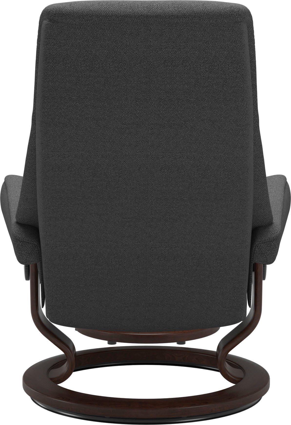 Größe (Set, mit Relaxsessel mit Stressless® Hocker), S,Gestell Classic View Base, Relaxsessel Braun