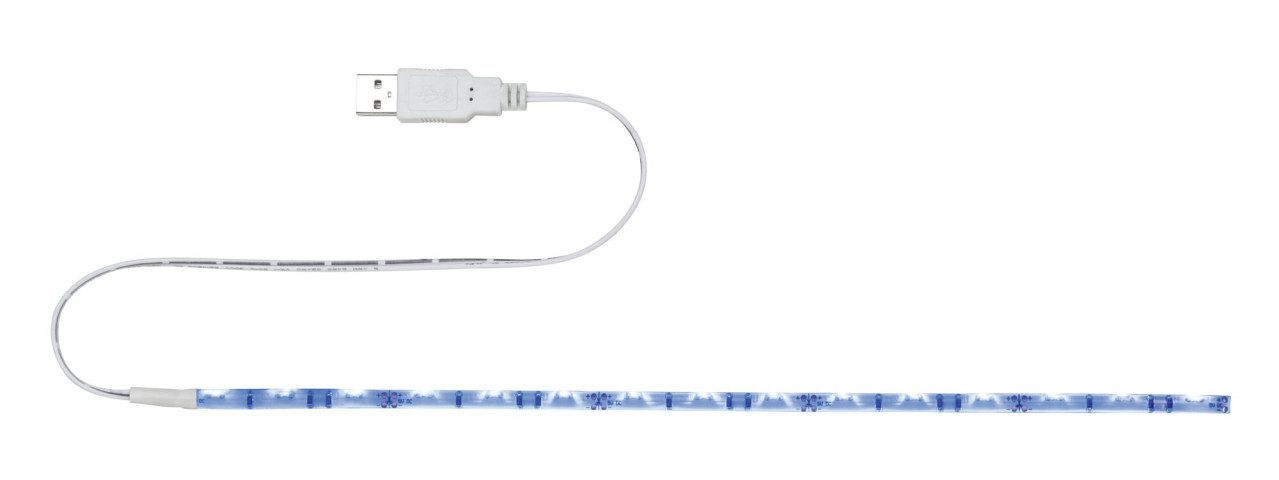 LED-Leuchtmittel Paulmann USB LED-Stripe 30 cm Blau weiß