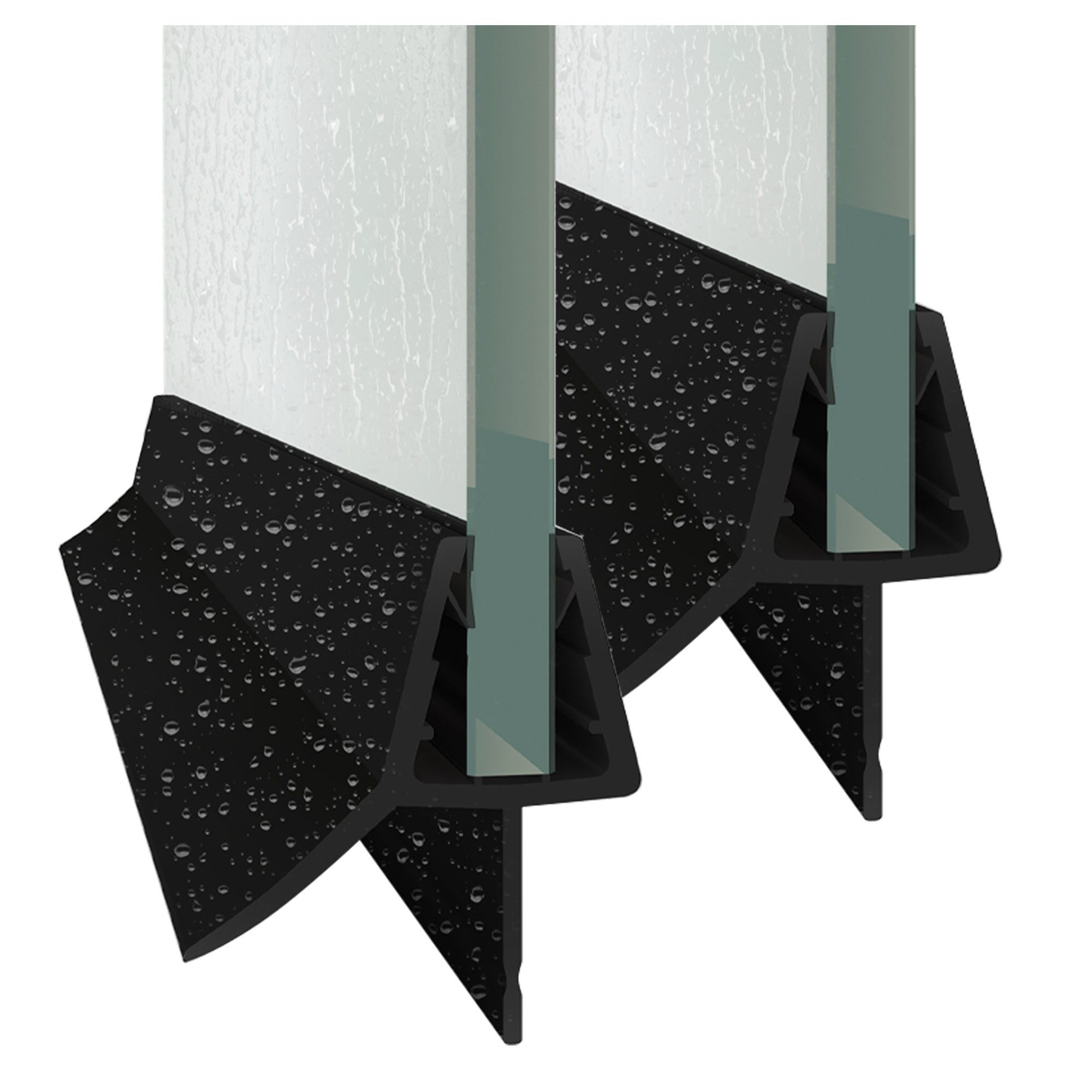 Boromal Duschdichtung Duschtürdichtung Duschwassersperre Geeignet für 4/5/6 günstig online kaufen