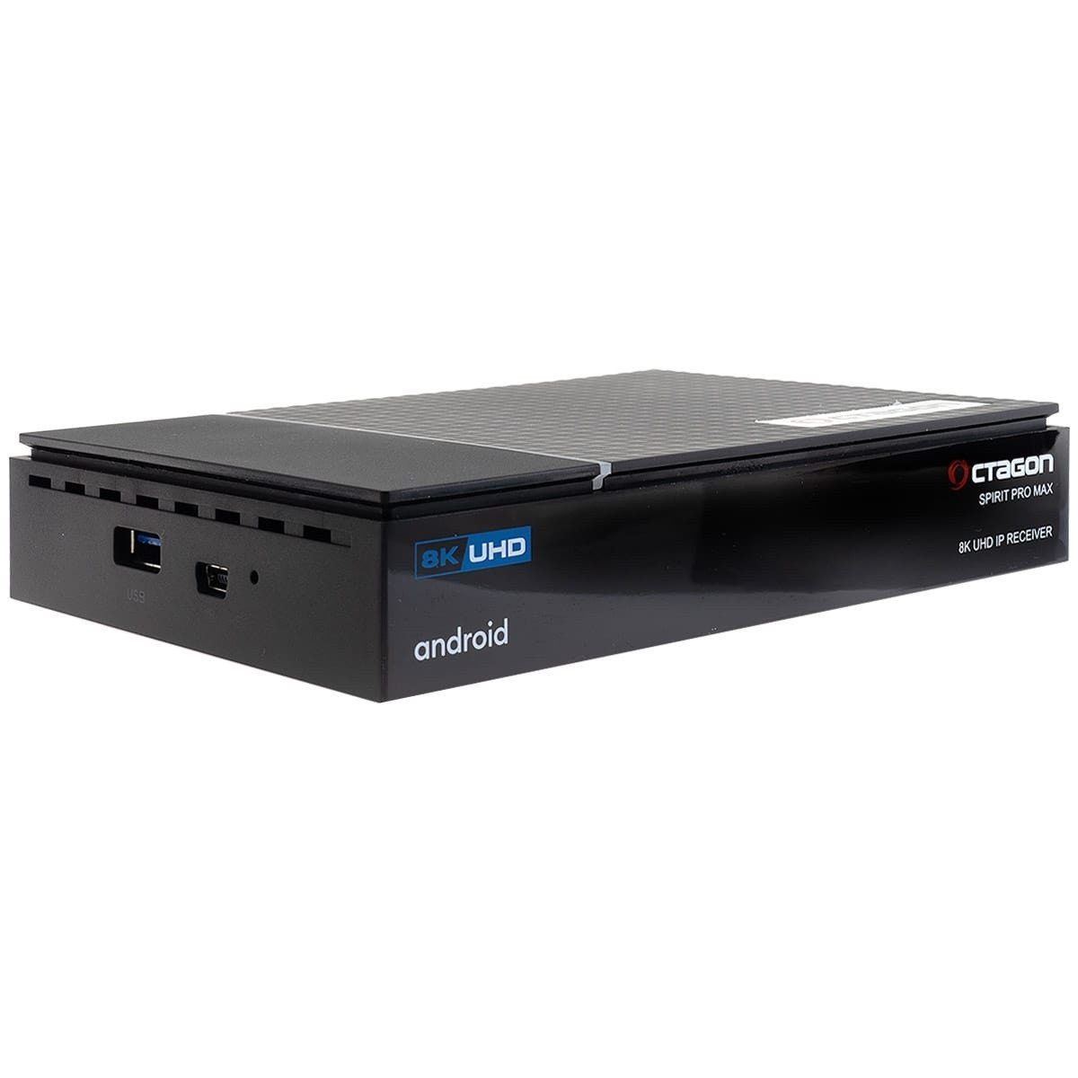 OCTAGON Streaming Boxen SPIRIT PRO MAX 8K UHD HDR10+ Widevine L1 Dual-WiFi IP – Bild 3 von 5