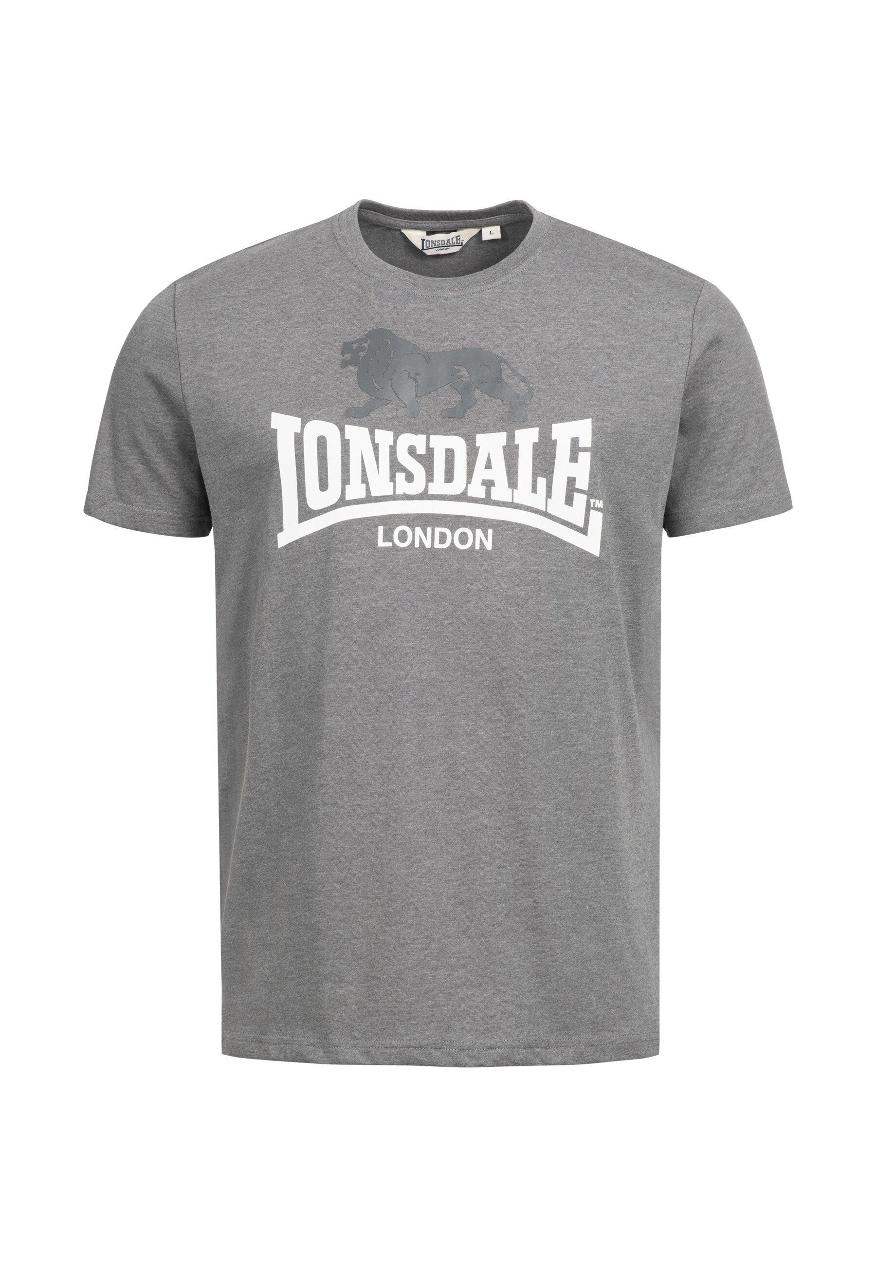 mit GARGRAVE grau Kurzarm-T-Shirt Lonsdale T-Shirt Shirt