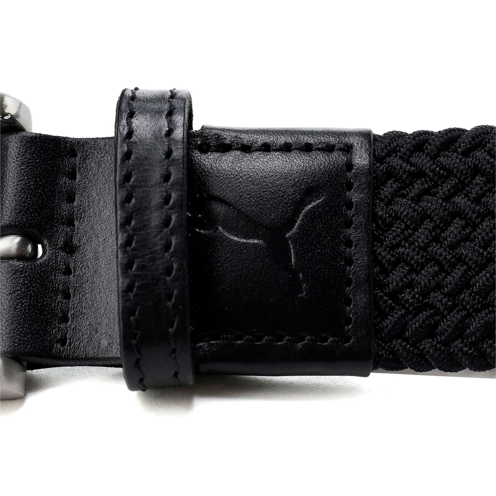 PUMA Flechtgürtel Puma Golf Gürtel Jackpot Braided Schwarz