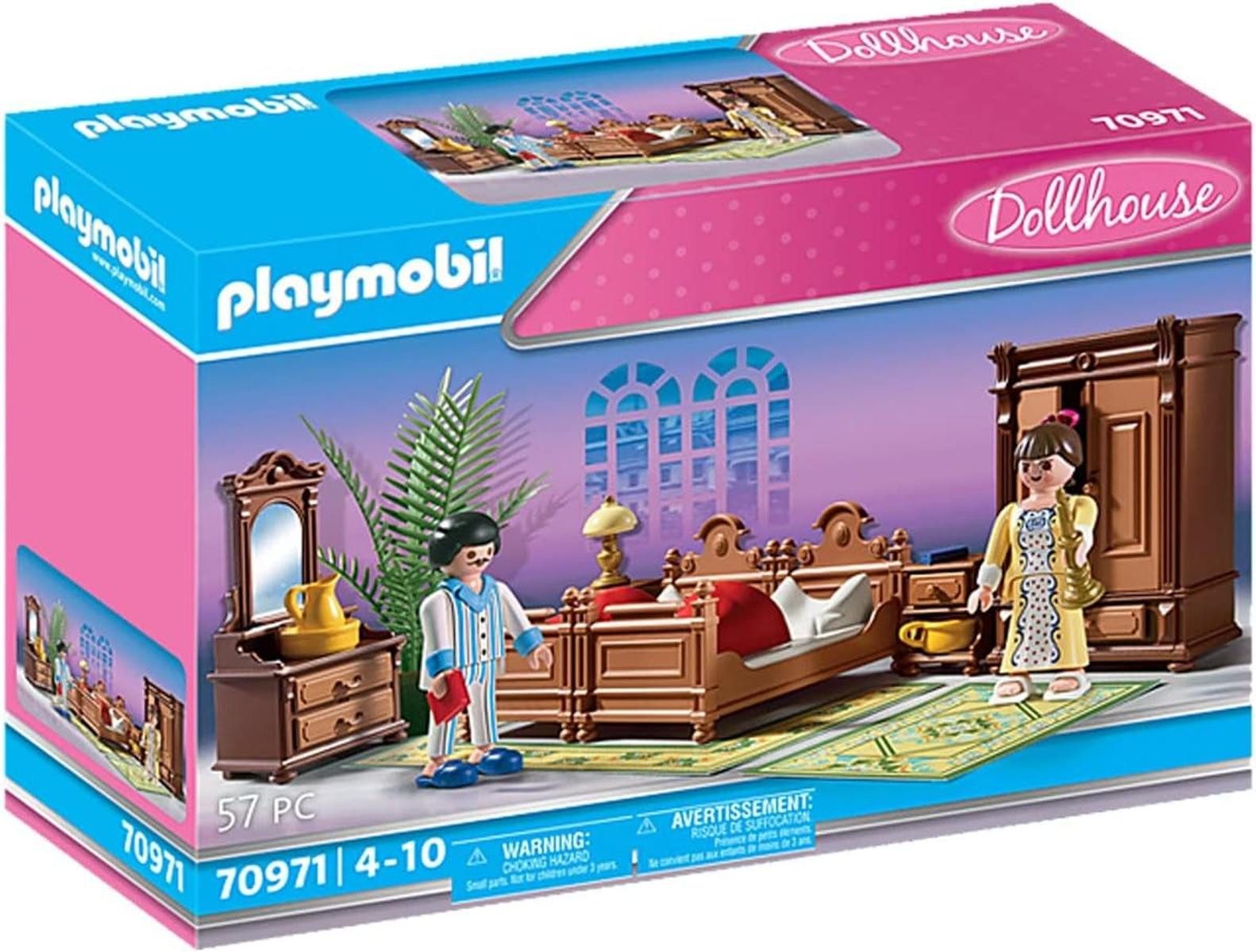 Playmobil® Playmobil 70971 Viktorianisches Puppenhaus Schlafzimmer ab 7 Jahre Konstruktions-Spielset