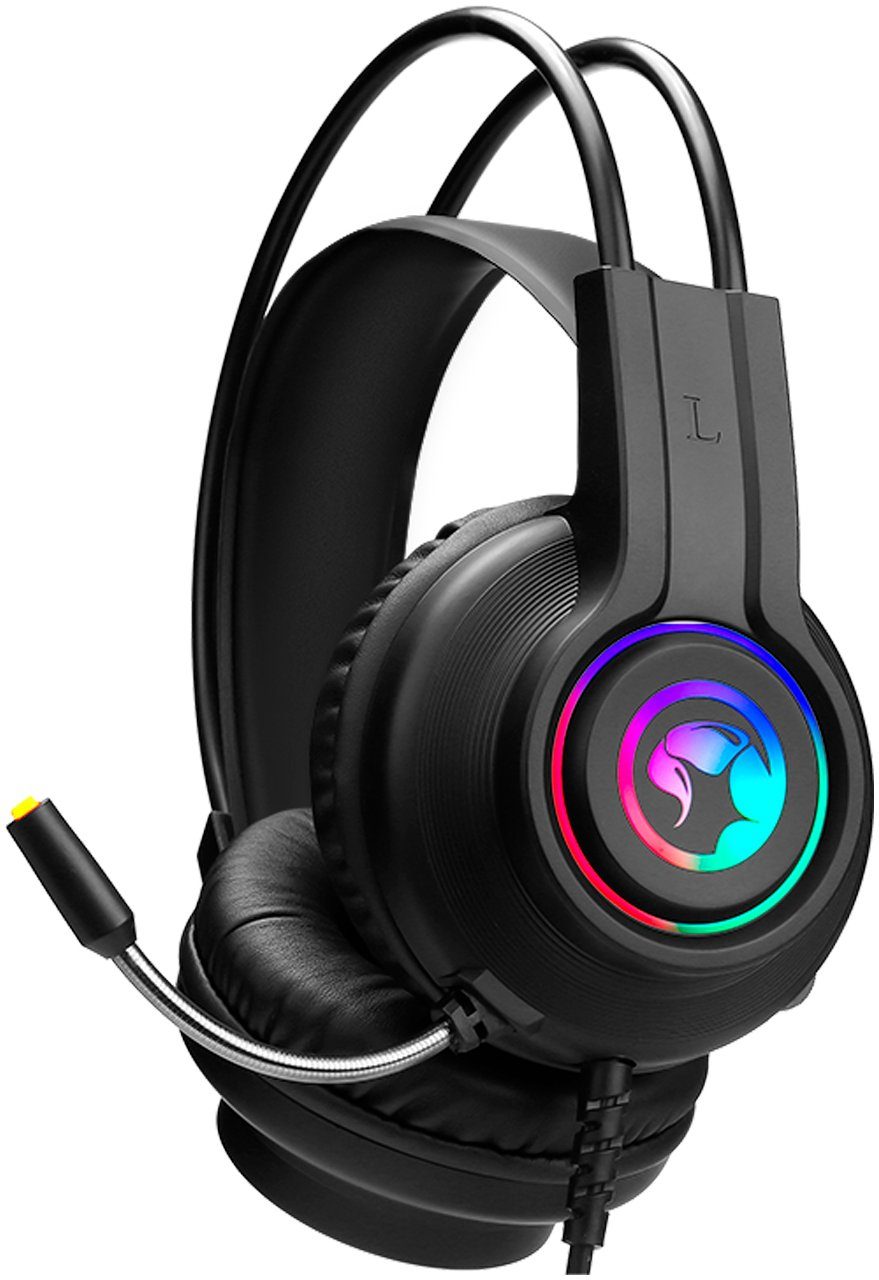 Qualitätssicherung, den niedrigsten Preis herausfordernd! MARVO HG8935 Gaming-Headset Hintergrundbeleuchtung) LED (RGB