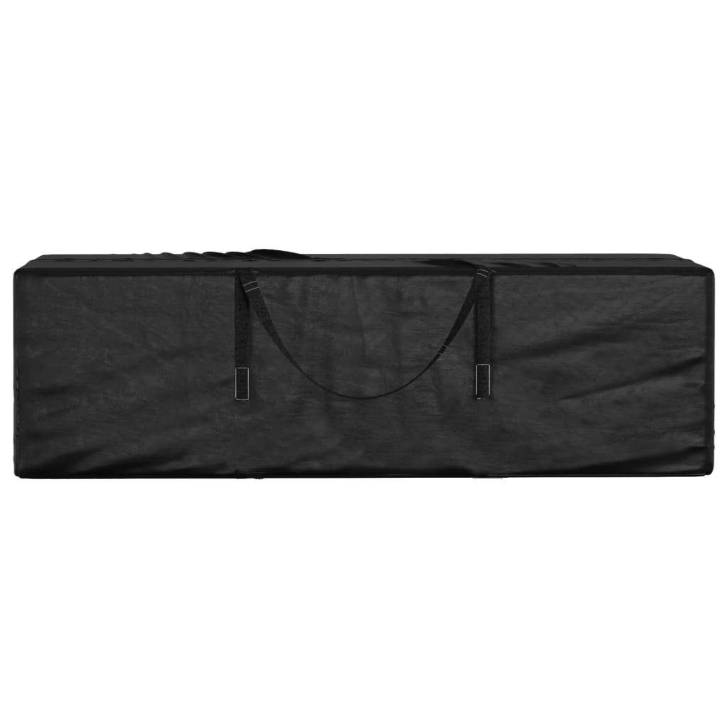 vidaXL Gartenmöbel-Schutzhülle Aufbewahrungstasche Gartenkissen 135x40x55 cm Polyethylen