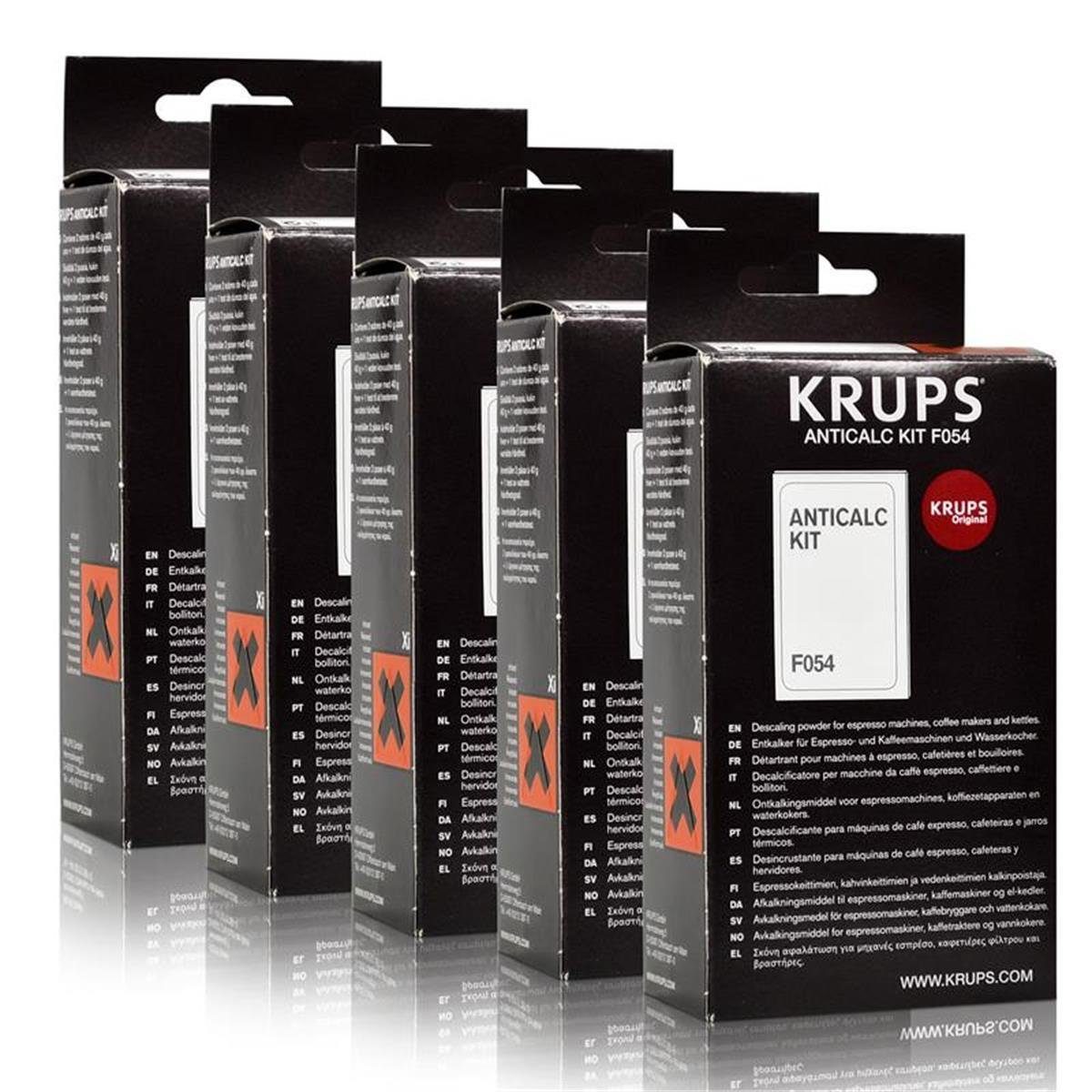 Krups Entkalker, Entkalker Anticalc 5er Kit* F054 Pack Krups