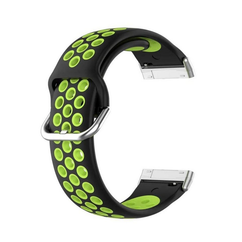SmartUP Smartwatch-Armband Sport Silikon Armband für Fitbit Versa 3/ Sense  Uhrenarmband, Sportband, Silikon Ersatz Armband