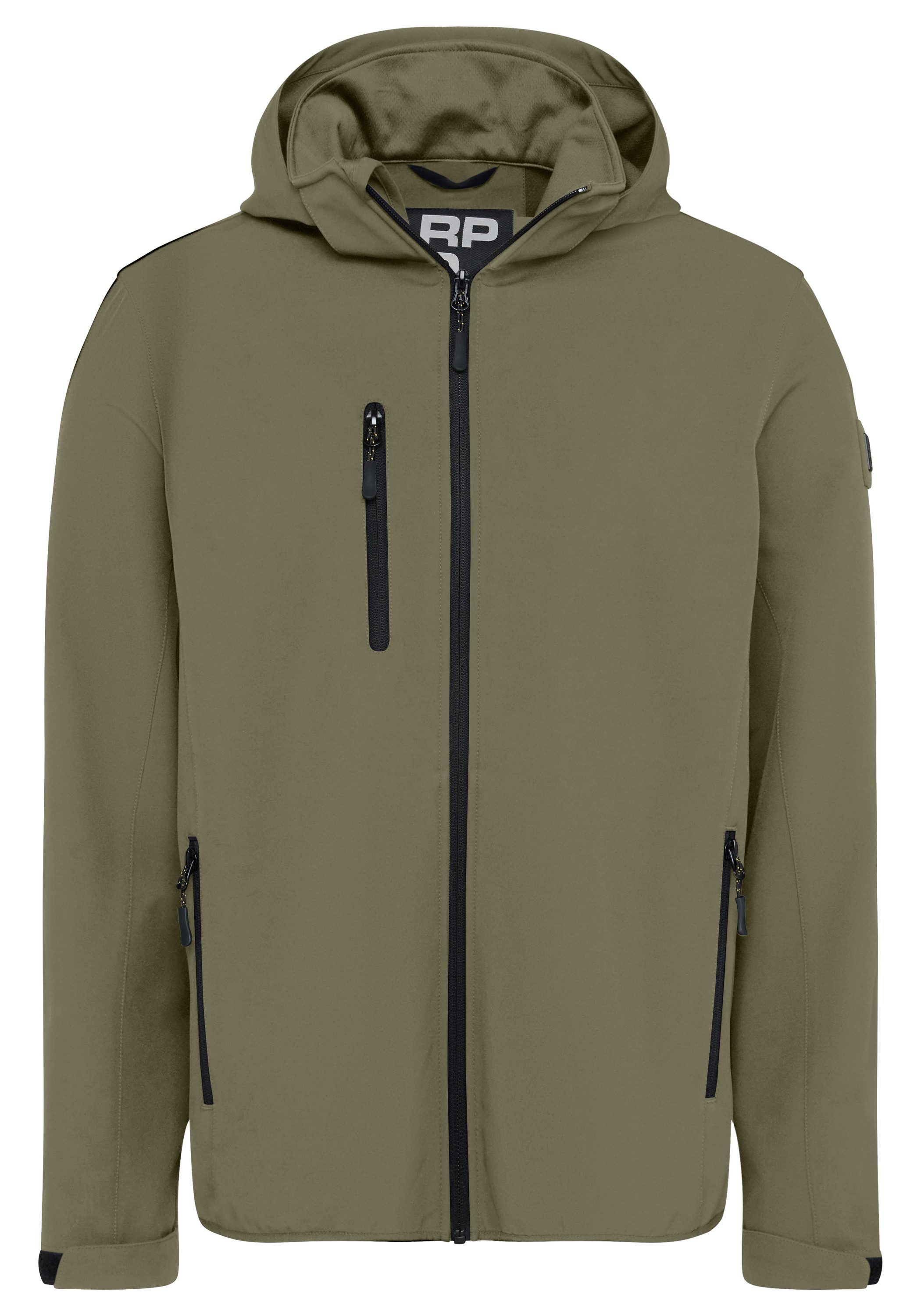 Redpoint Blouson KENT Softshell Outdoorjacke mit Kapuze und Stretch