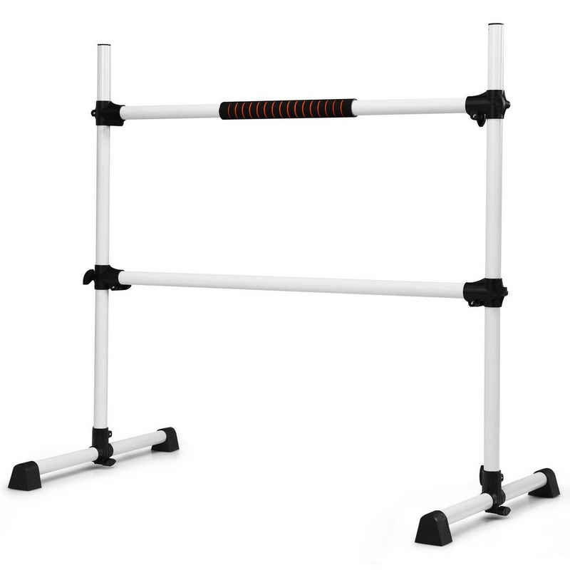 COSTWAY Balancetrainer Ballettstange, stufenlos höhenverstellbar