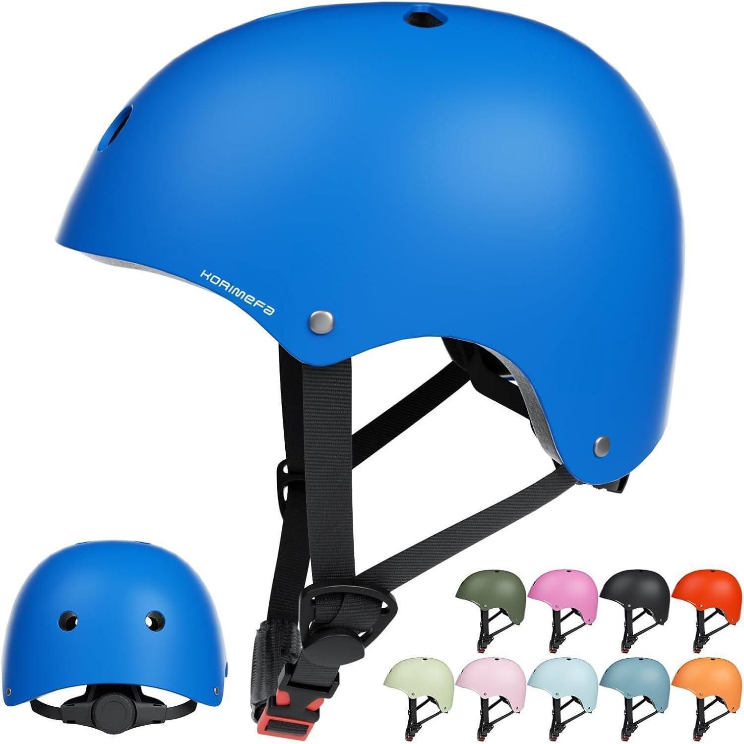 Kinderfahrradhelm Kinder Fahrradhelm Verstellbar CE-Zertifizierung für 3-13 Jahre Alt