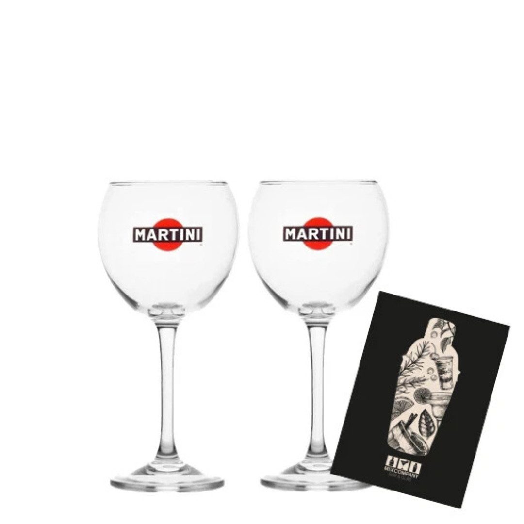 Martini Aperitif Gläser-Set Martini Royale 2x Ballon-/Cocktailglas