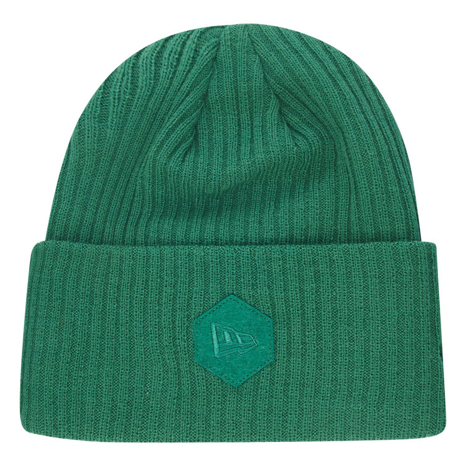 New Era Fleecemütze Unisex Beanie RIBBED WIDE CUFF Emerald | Fleecemützen