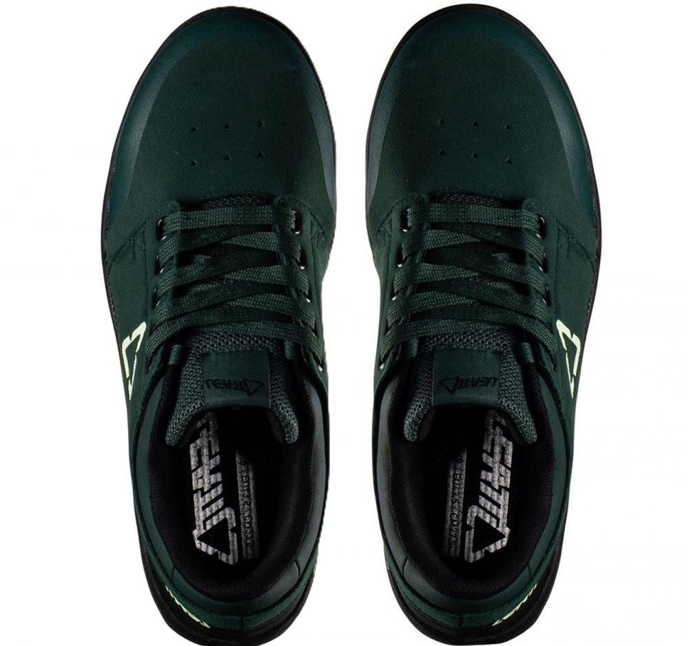 Leatt LEATT 2.0 Flatpedal Shoe Ivy 43,5 - MTB Schuh mit RideGrip-Gummisohle, Fahrradschuh