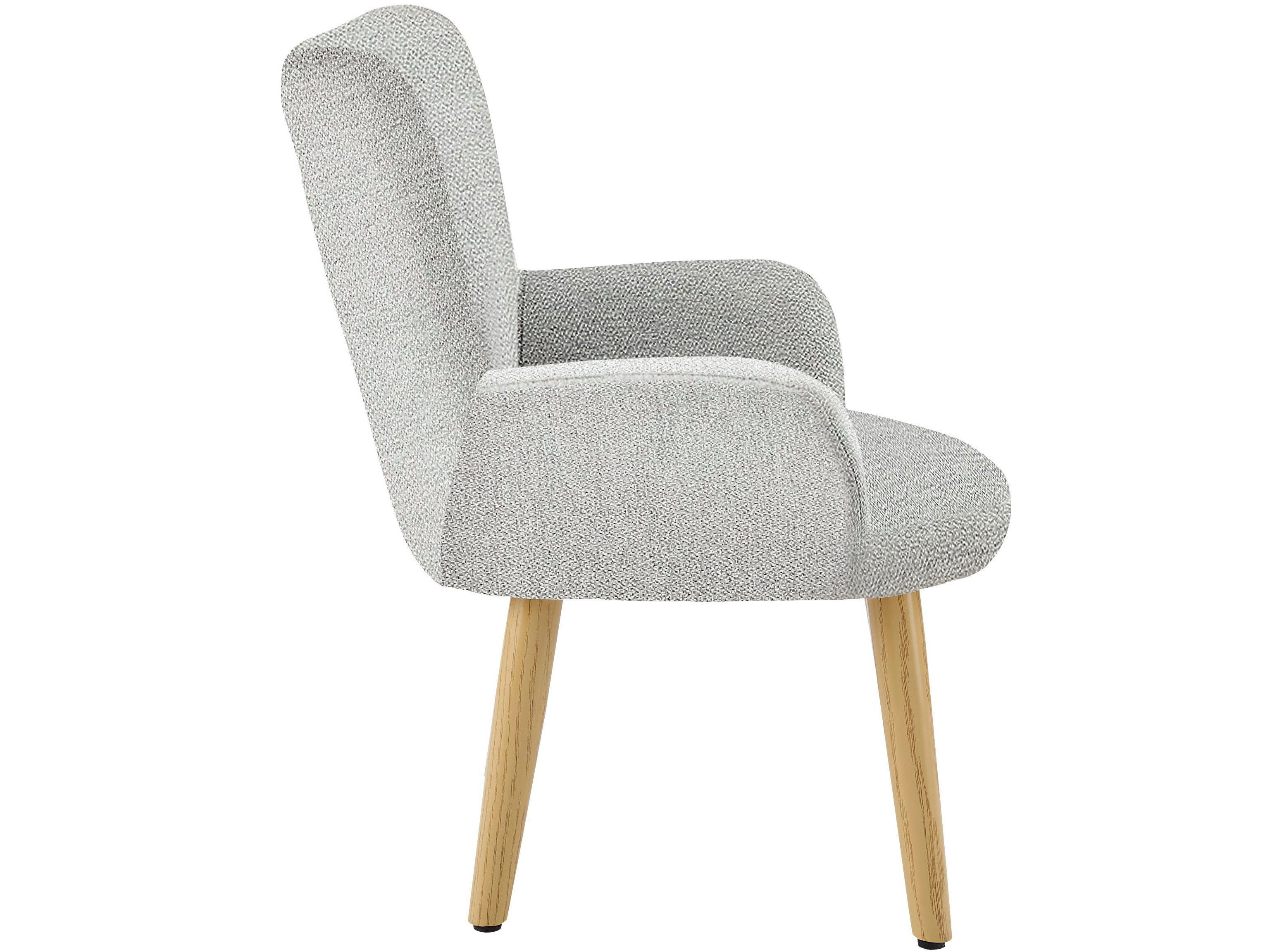 Metallbeine Sessel im Design, loft24 Chanel, Kindersessel Eichen-Look modernen im