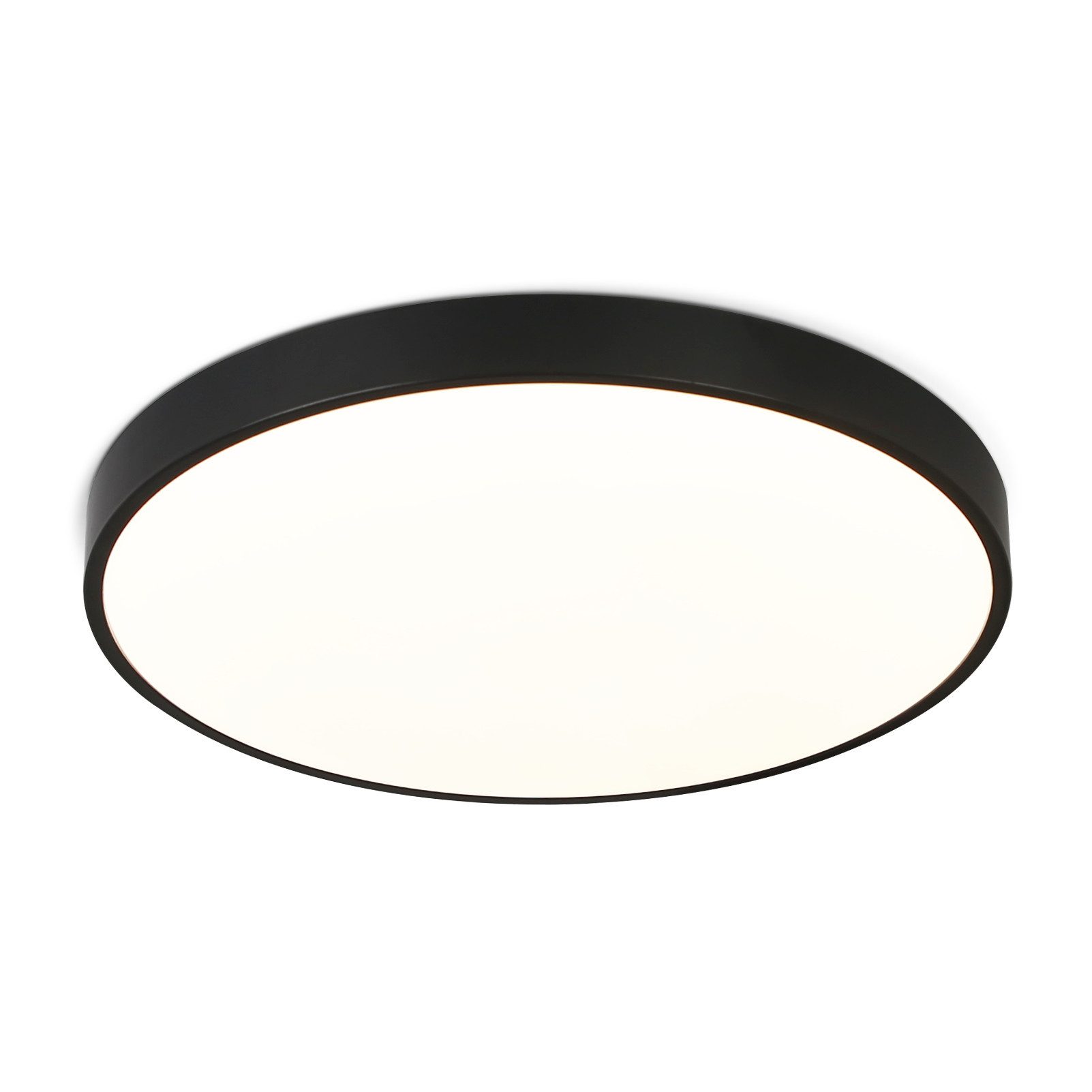 Nettlife LED Panel Deckenleuchte Schwarze 17W günstig online kaufen