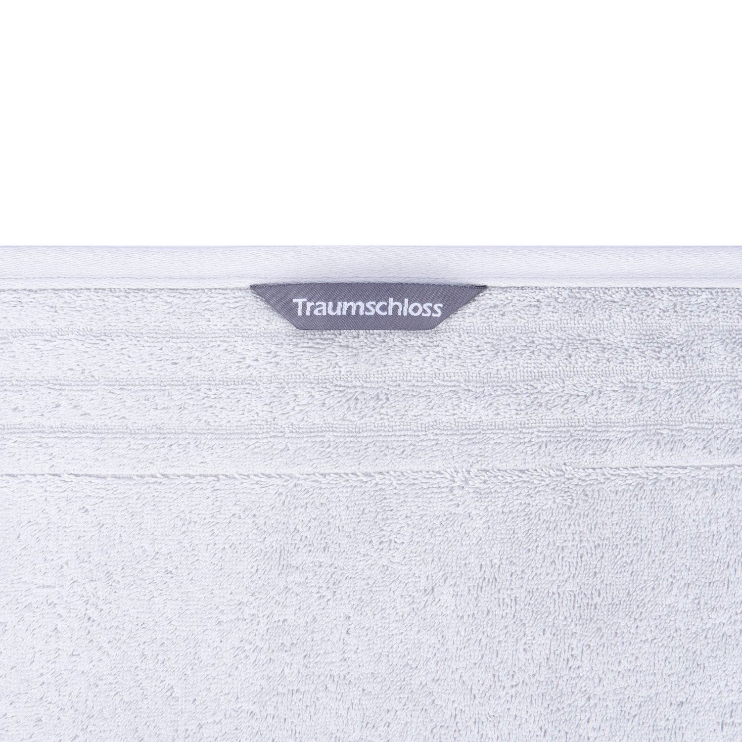 Traumschloss Handtuch Premium-Line, Frottier (1-St), Baumwolle amerikanische Supima 600g/m² 100% mit hellgrau