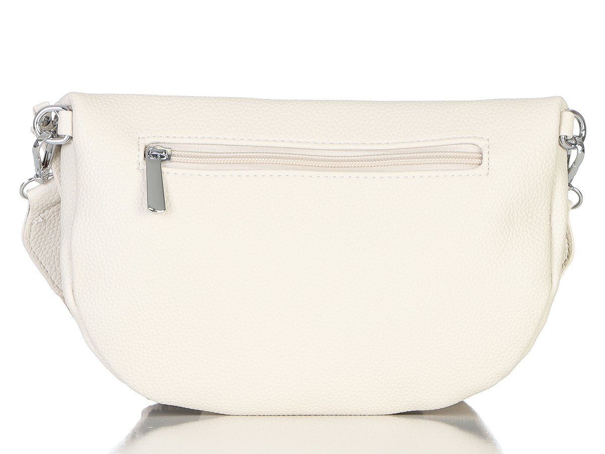 simaranda Handtasche Gürteltasche Damen 25 Beige günstig online kaufen