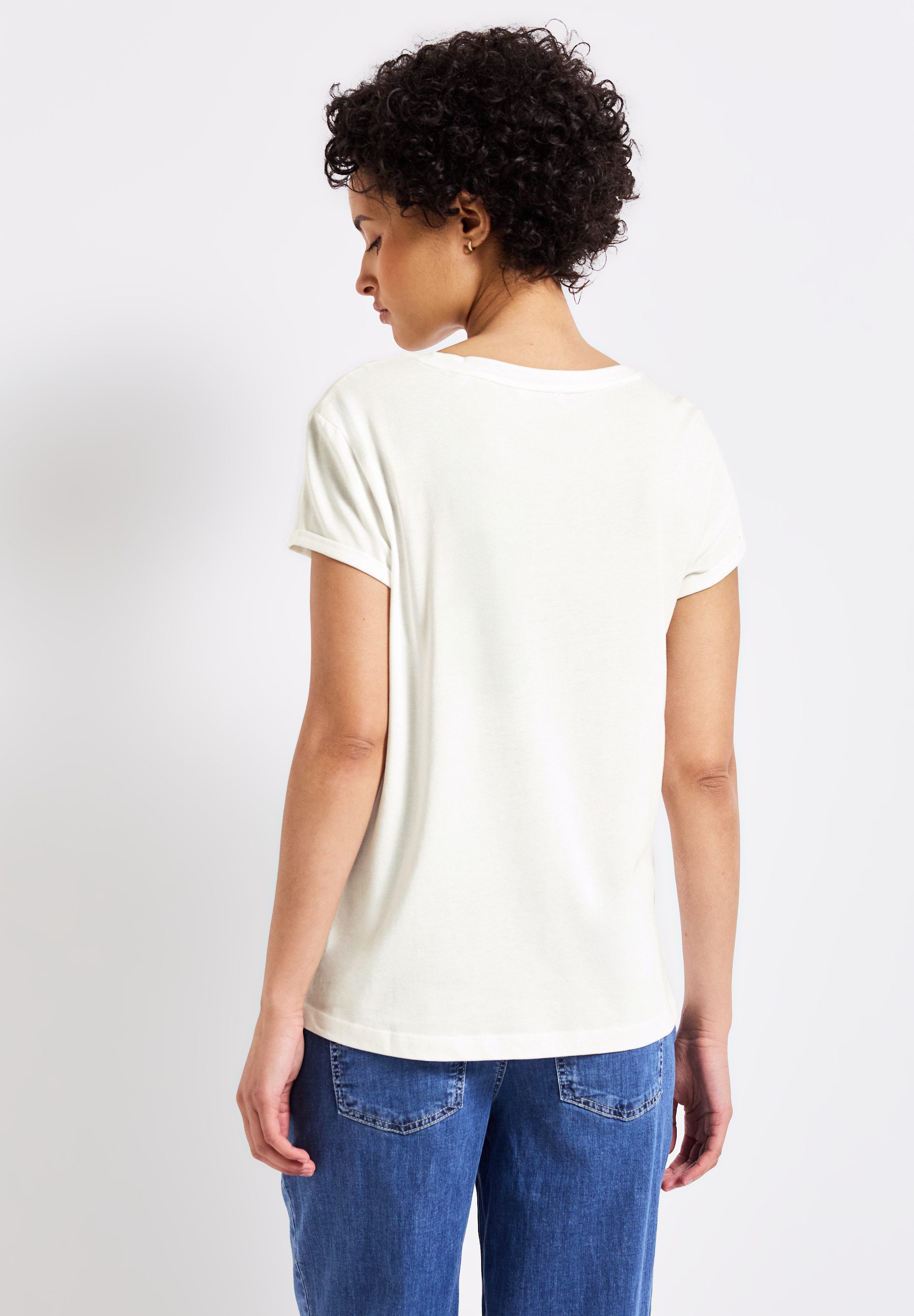 STREET ONE T-Shirt mit Rundhalsausschnitt günstig online kaufen