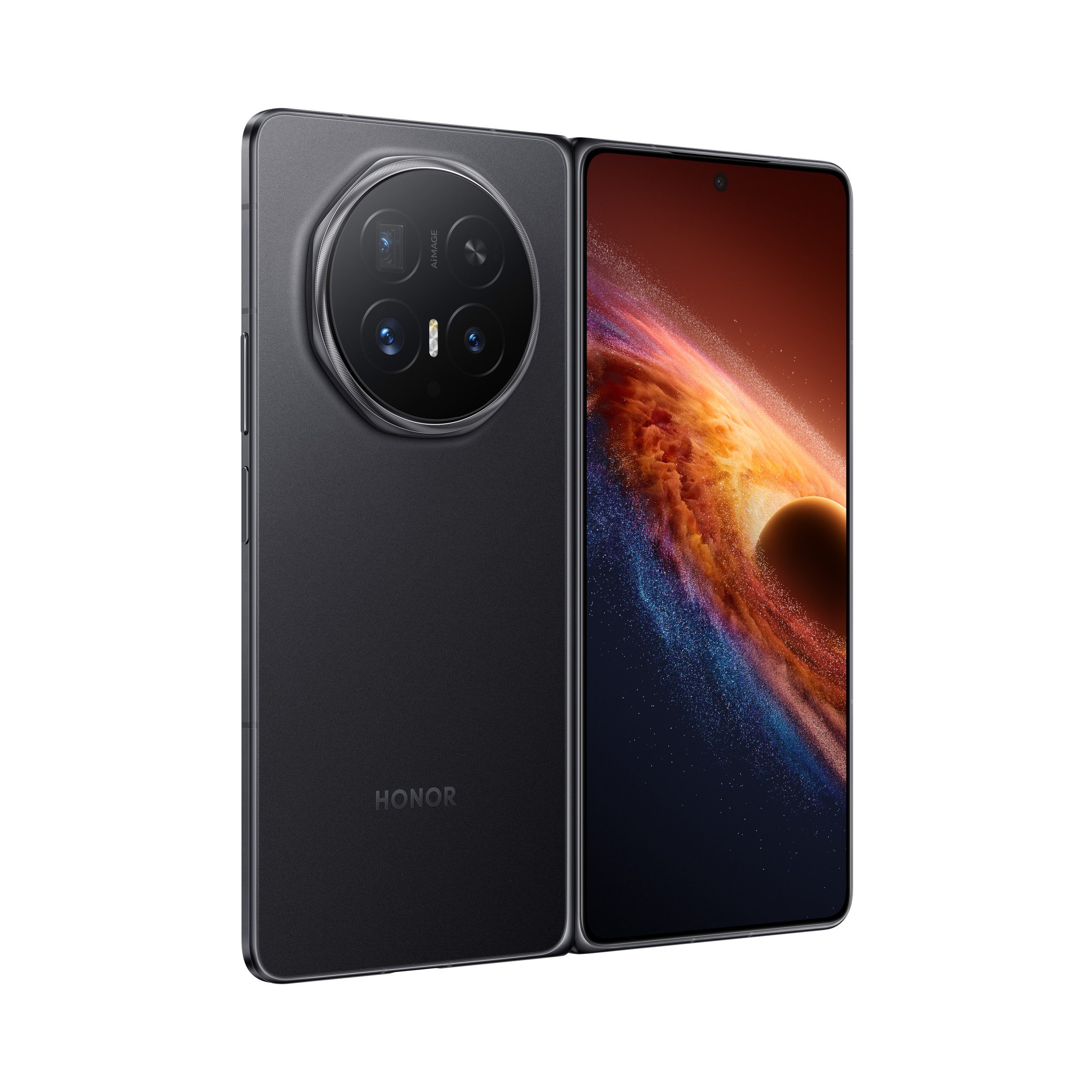 Honor HONOR Magic V6 Schwarz 16 Gigabyte 512 Gigabyte Smartphone (512 GB Speicherplatz, 64 MP MP Kamera, Built-In GPS,Dual SIM,Fast Charging Support) Black