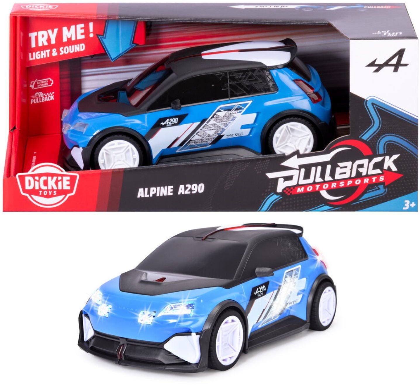 Dickie Toys Spielzeug-Auto Spielfahrzeug Go Real / City Lamborghini Urus Racing 203744022