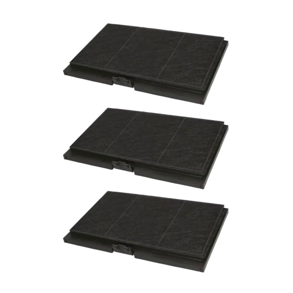 Trade-Shop Aktivkohlefilter 3x passend für Neff D46BR22N1B D49ED22N1B, Junker JD36AE50 JD36AE51, Zubehör für Dunstabzugshauben wie Neff D46BR2N0B, D46BR12X0, D46BR12X5, D46BR12X6, D46BR22X0, D46BR22X1, D46ED22N0B, D46ED22X0, D46ED22X1, D49ED22N0B, D49ED22X0, D49ED22X1, D46BR22N0B, D46ED22N1B, D46BR12X0B, D46BR12N0B, D46BR22N1A, D46BR22N1B, D49ED22N1B, Länge: ca. 300 mm / Breite: ca. 190 mm / Höhe: ca. 22 mm