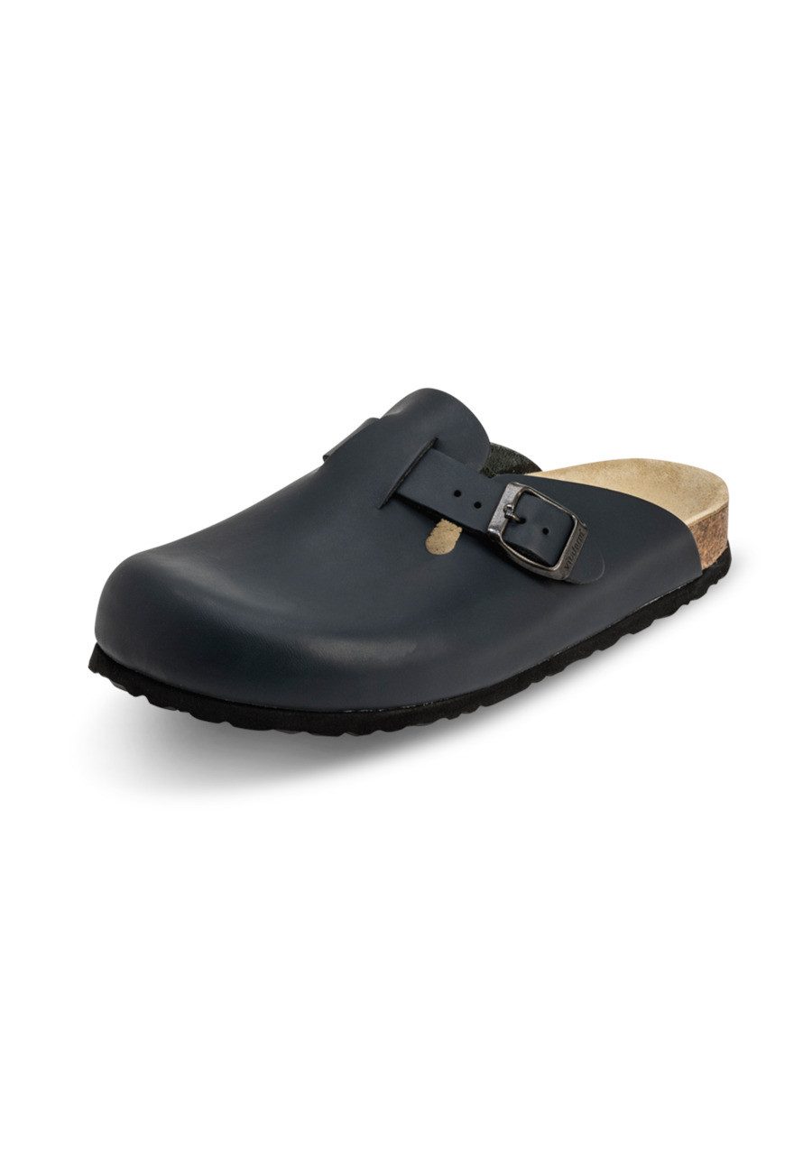 Unisexschuhe Clog Vollrindleder Hausschuh