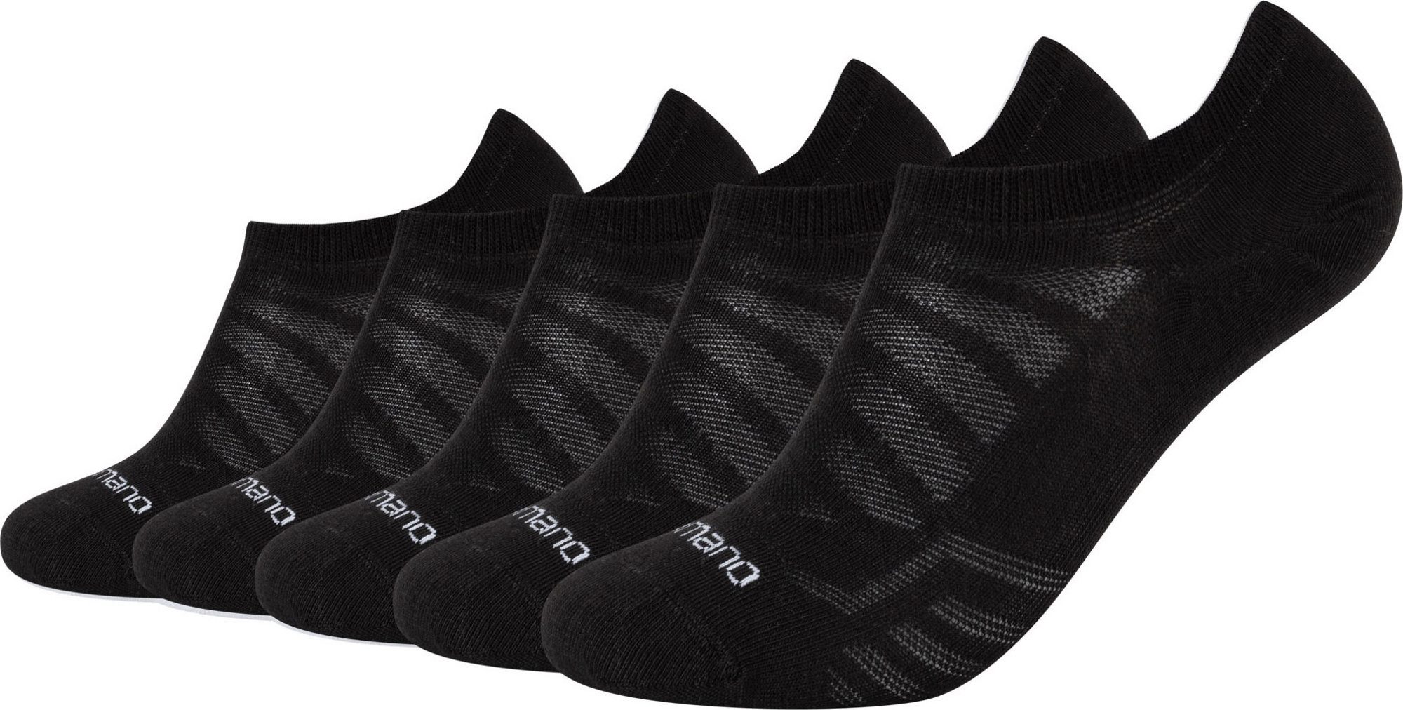 Camano Sneakersocken Unisex-Sneaker-Socken 5 Paar Uni