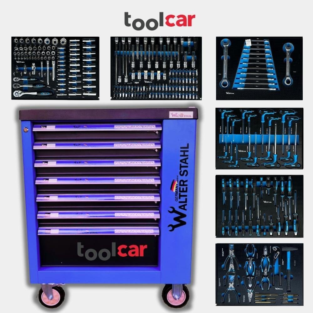 Werkstattwagen, Blau Werkzeugwagen Toolcar Toolcar