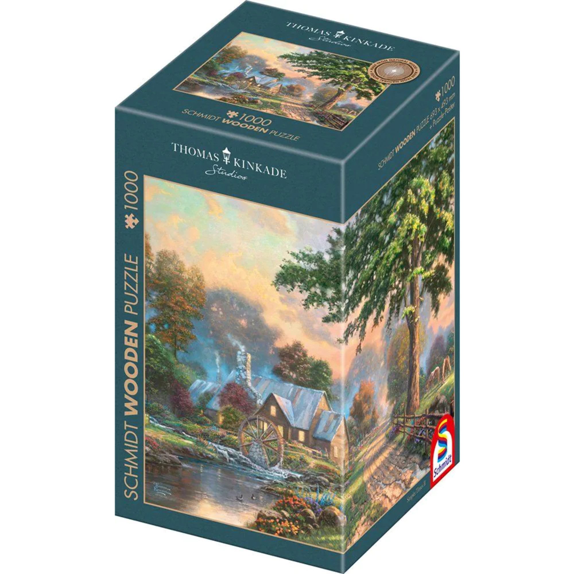 Schmidt Spiele Puzzle Schmidt Spiele Holzpuzzle Thomas Kinkade Studios:, 1000 Puzzleteile