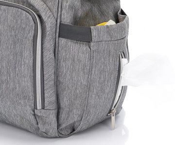 Fillikid Wickelrucksack melange/hellgrau