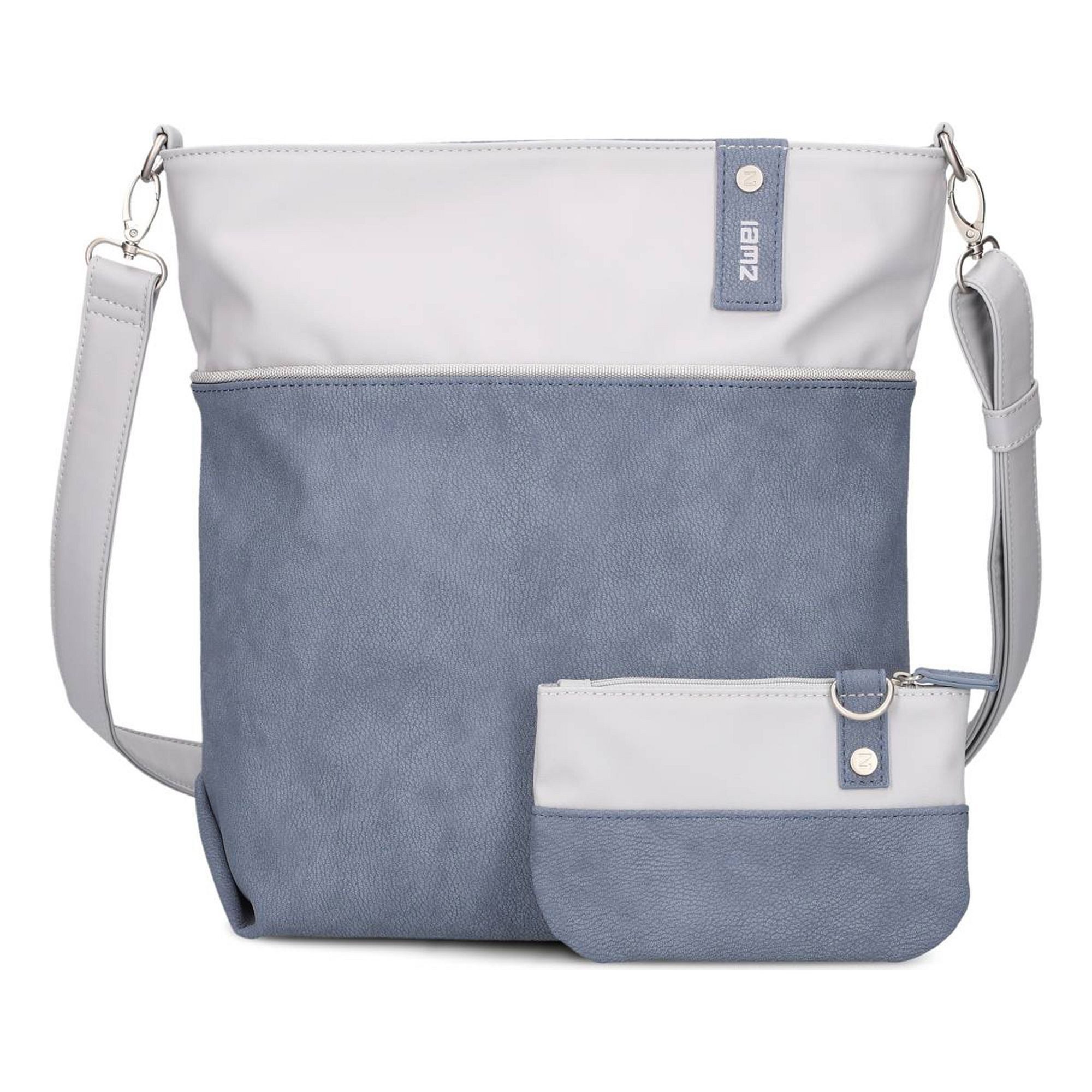 Zwei Schultertasche Jana, Polyurethan