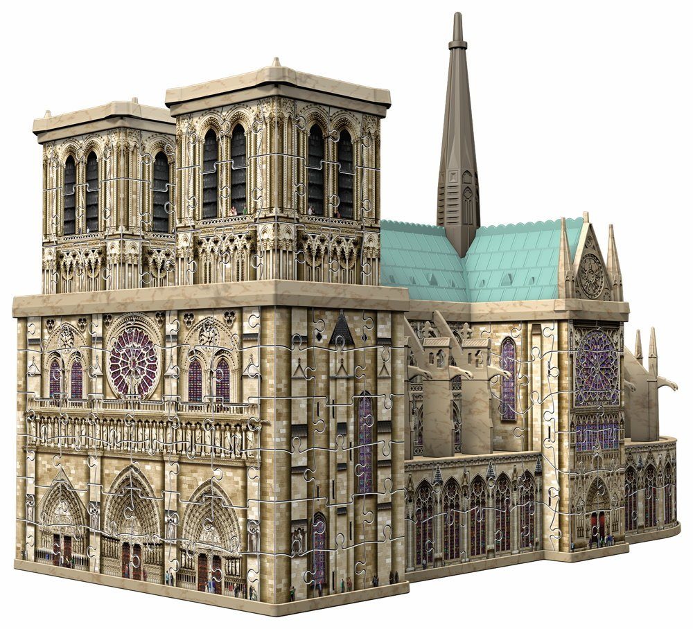 Ravensburger 3D-Puzzle 324 Teile Ravensburger 3D Puzzle Bauwerk Notre Dame günstig online kaufen