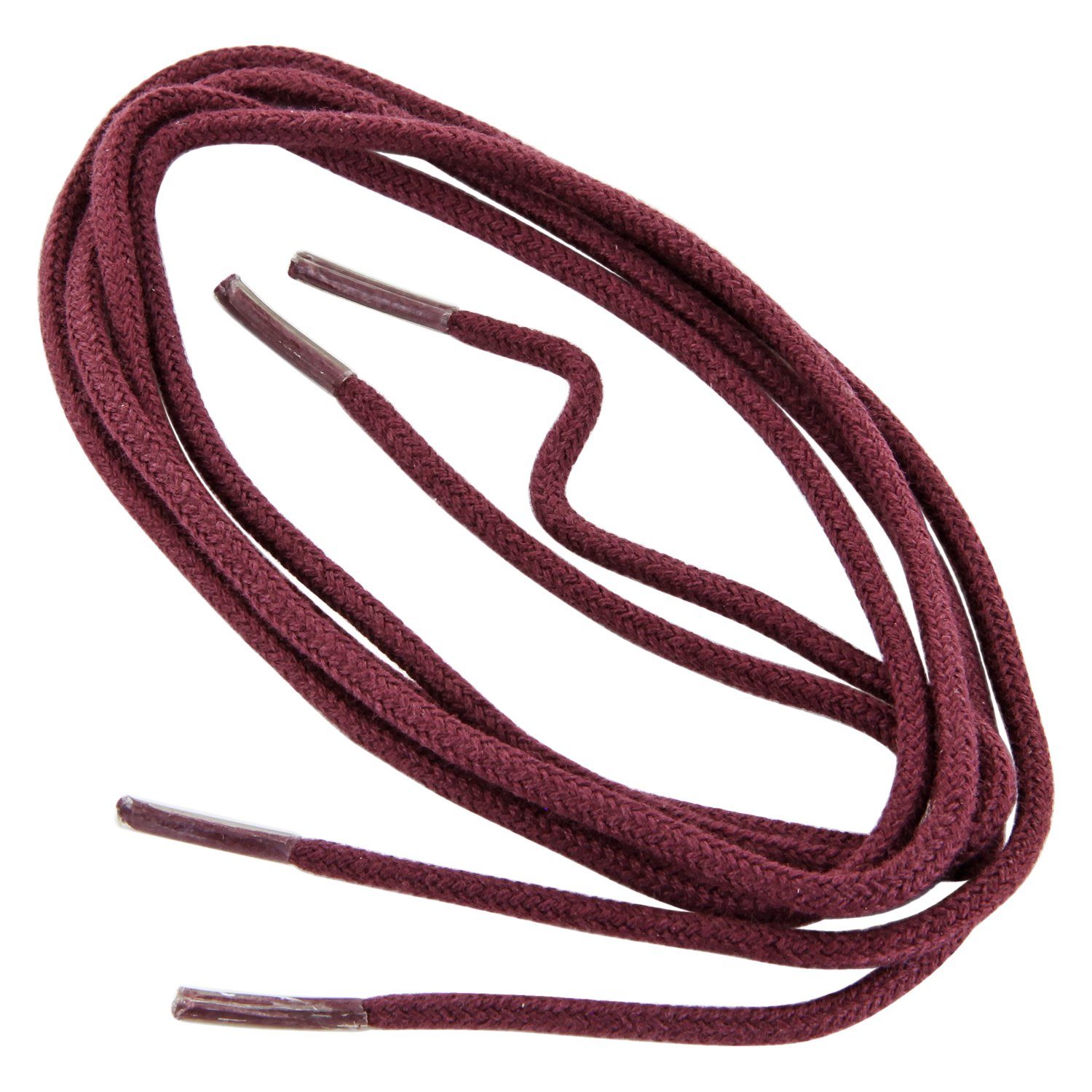 Collonil Schnürsenkel Schnürsenkel / Schuhband - rund - dünn - Ø ca. 2,0 - 2,5 mm bordeaux