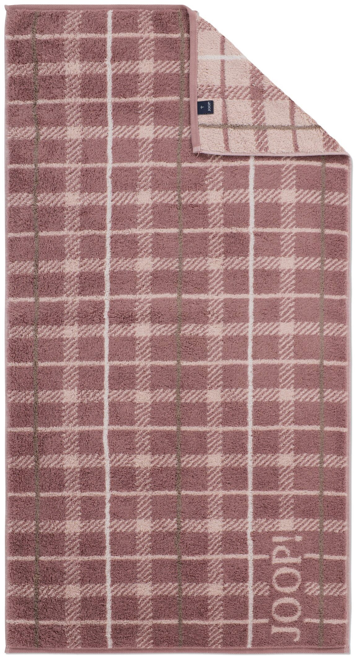 JOOP! Duschtuch JOOP! LIVING - CONTOUR CHECKED Duschtuch, Textil (1-St)