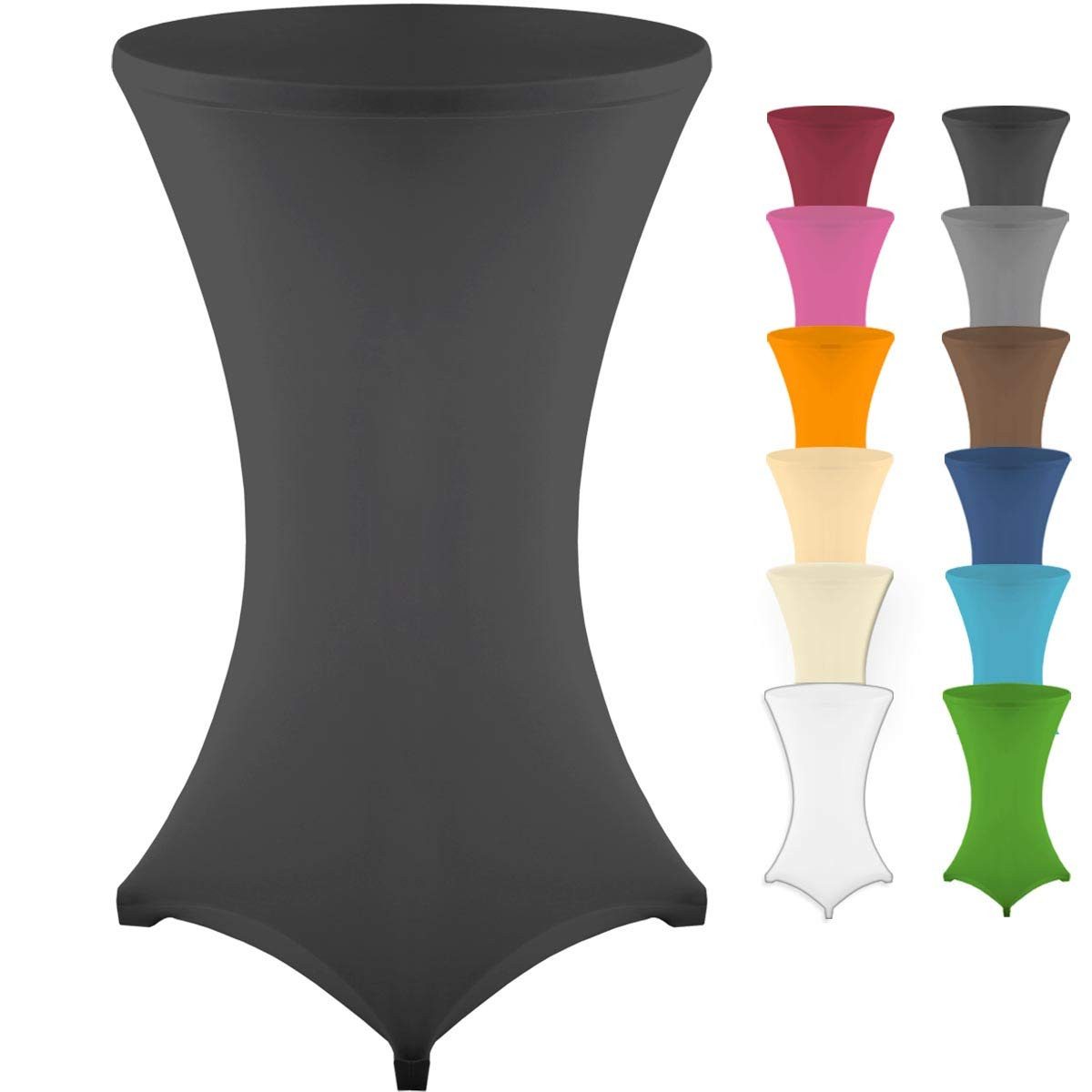 Gräfenstayn Stehtischhusse Stretchbezug Stehtisch Hussen, Elegante Stehtisc günstig online kaufen