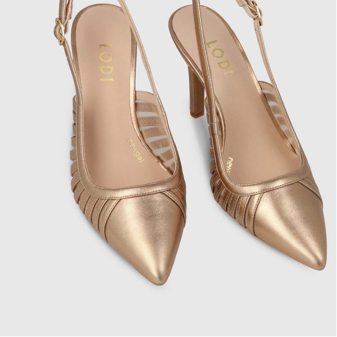 Lodi Rostel Slingpumps Riemchenoptik